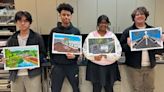 Tucker High School students paint art for MARTA police headquarters