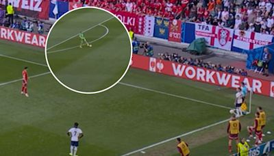 England fans baffled by 'criminal' corner routine that ends up with Pickford