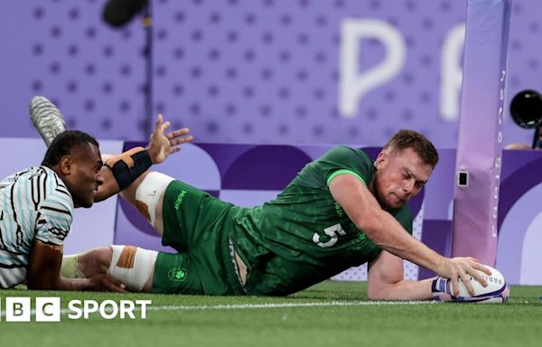 Paris 2024 rugby results: Ireland 15-19 Fiji - Ireland's sevens team out