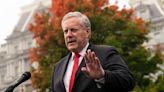 Former Trump chief of staff Mark Meadows pleads not guilty in Arizona's fake elector case