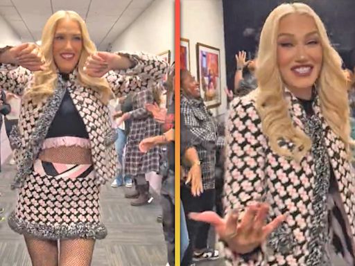 Gwen Stefani Shocked By Jennifer Hudson's Show Staff Surprising Her With ‘Hollaback Girl'