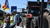 Agricultores catalanes y franceses cortan la frontera en cinco puntos de Girona y Lleida