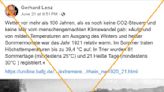 Niedrigwasser am Rhein von 1921 widerlegt nicht den Klimawandel