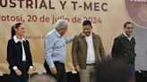 Recibe Gallardo a AMLO y Sheinbaum, “gracias al apoyo de la federación la economía de SLP es más fuerte”