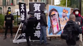 Videos emerge of Hong Kong protester dragged into Chinese consulate in UK and beaten