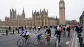 Riders protest for safe cycling for women in London