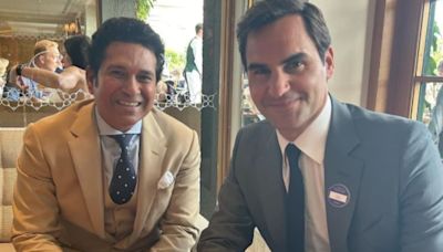 'He's Got Cricketing Connections': Sachin Tendulkar Names Roger Federer as the Tennis Star He Would Bat With - News18