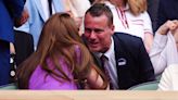 Lleyton Hewitt goes red as he meets Kate Middleton at Wimbledon