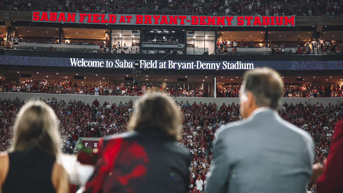 Nick Saban Honored at Halftime: Roll Call, September 8, 2024