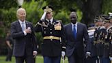 Biden greets Kenya’s president ahead of major military designation