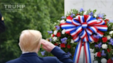 Trump honors U.S. war dead, wishes 'Happy Memorial Day' to 'human scum' in legal cases