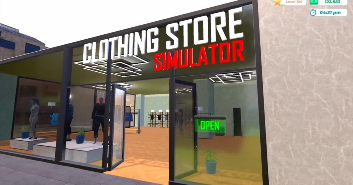 Clothing Store Simulator Official Announcement Trailer
