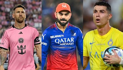 'Up there with Lionel Messi and Cristiano Ronaldo': Virat Kohli likened to football GOATs