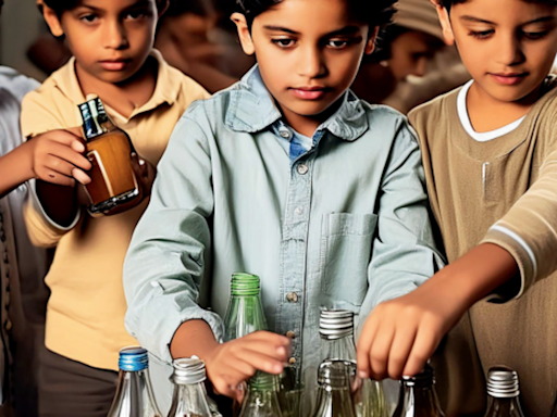 Little hands at the liquor still: How children were reportedly made to work making and bottling liquor in a factory in MP