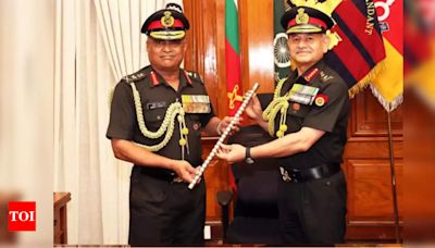 2. General Upendra Dwivedi takes charge as new Army chief - Times of India