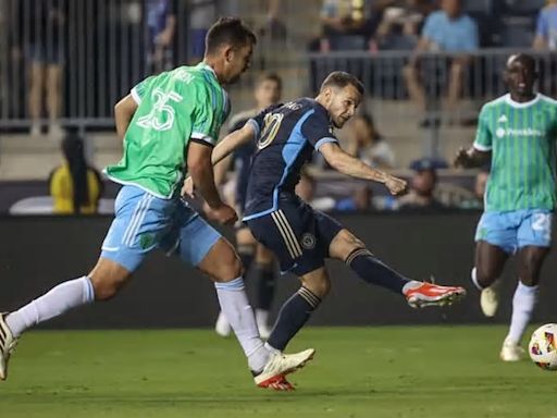 Union’s wild second-half comeback falls short in 3-2 loss to Seattle Sounders