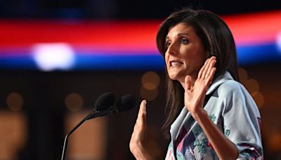 Nikki Haley rows all the way back as she endorses Trump and praises his foreign policy