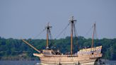 Recreation of historic Jamestown settler ship heads to Connecticut for preservation project
