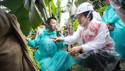 幕後／上任後首次！賴總統率執政團隊勘災 不分藍綠打團體務實戰