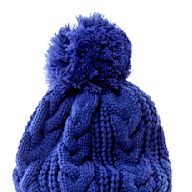 A close-fitting knitted cap that covers the head and ears. Made of wool or synthetic fibers. Often worn in cold weather to keep the head warm.