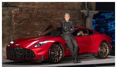 George Clooney, Daniel Craig, Fernando Alonso … the Stars Align to Celebrate the Unveiling of Aston Martin’s Vanquish in Venice...