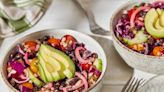 Barley gets a summer look in this vegetable-loaded black bean salad