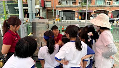 桃消三民分隊地震體驗車開進校園 防災觀念向下扎根