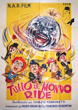 TUTTO IL MONDO RIDE with IGNAZIO FERRONETTI (1952 / ITALIAN POSTERS ...