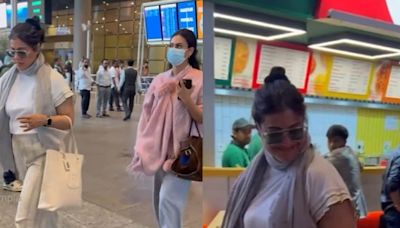 Kajol Gets Papped With Daughter Nysa In Cool Casuals At Mumbai Airport, Video Goes Viral; Watch - News18