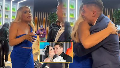 Wendy Guevara conmovida por la tierna propuesta de matrimonio de Ignacio Baladán a Natalia Segura