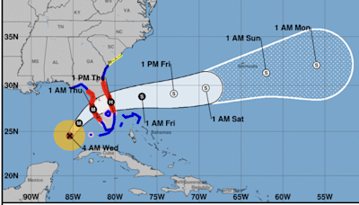 Hurricane Milton tracker: Category 3 storm forecast to make landfall near Tampa, Florida, late tonight