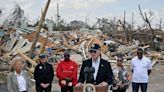 Biden visits Mississippi town pummeled by deadly tornado