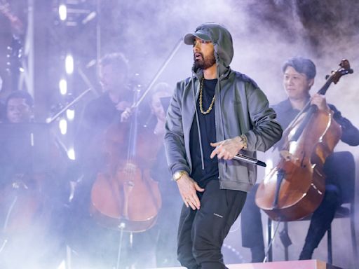 Eminem Being Courted To Headline Glastonbury Festival 2025 – Report