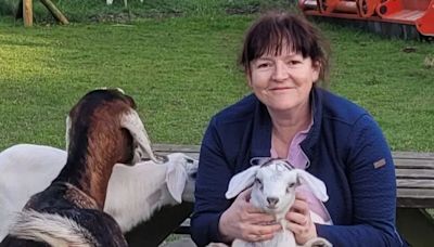 Mum impales herself on wooden spike trying to protect her pet goats