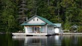 Photos: Floating B.C. fishing lodge selling for the same as Vancouver condo