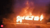 Bus fire claims 8 lives, dozens injured in Haryana