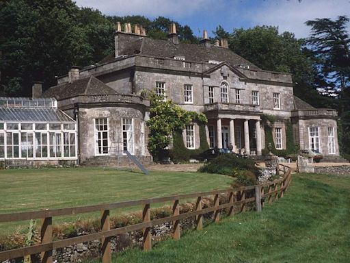 The Cotswolds estate where Princess Royal lives with her horses