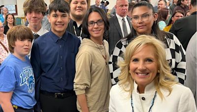 First Lady Jill Biden 'Shows Up' in Indian Country