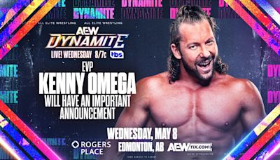 Kenny Omega hará un importante anuncio en el próximo AEW Dynamite