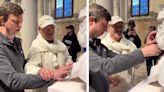 Artist Daniel Arsham Helps Blind Man Enjoy His Tactile Sculpture