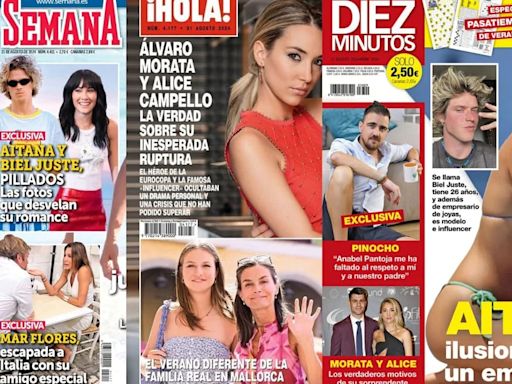 Las revistas del corazón esta semana: Mar Flores vuelve a disfrutar de una escapada en compañía de su amigo especial