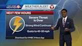 Alert Day: Severe weather chances dissipate after early morning storms stabilize atmosphere