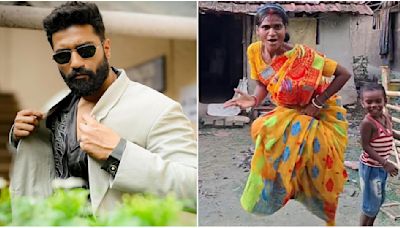 Bad Newz: Vicky Kaushal goes ‘wow’ as fan recreates viral Tauba Tauba hook step in saree