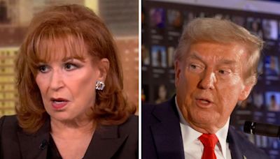 Joy Behar Claims Donald Trump Is Too “Scared” To Go On ‘The View’