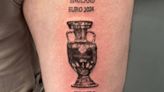 England fan has ‘no regrets’ over doomed Euro ‘winners’ tattoo