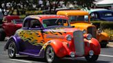 Hot rods and custom cars in flashy images