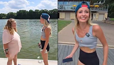 Kick streamer under fire for daring woman to jump in lake & running away - Dexerto