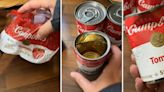 'I was always told it was safe': Campbell's Soup customer issues warning on why you shouldn't eat food from dented cans