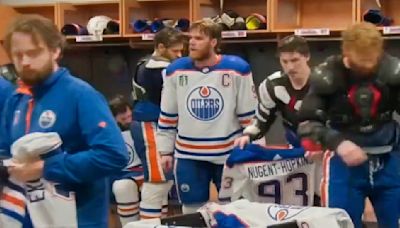 ...-The-Scenes Footage Shows A Side Of Connor McDavid We've Never Seen Before As He Snaps On...