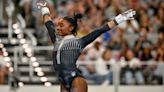 US gymnastics championships: Simone Biles wins record ninth national all-around title